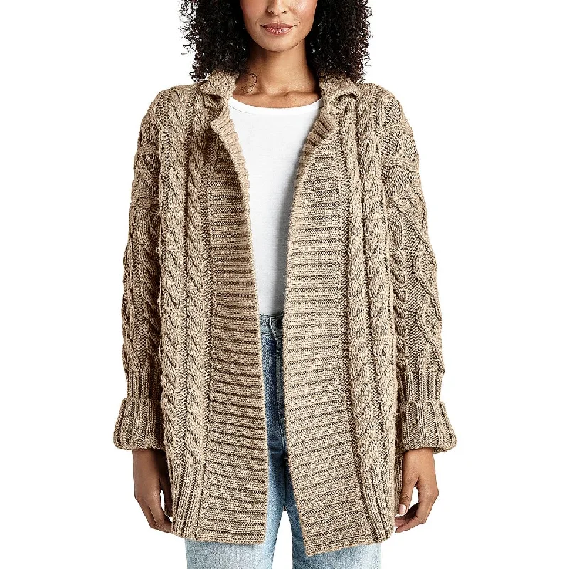 Splendid Womens Josephine Ribbed Trim   Cardigan Sweater