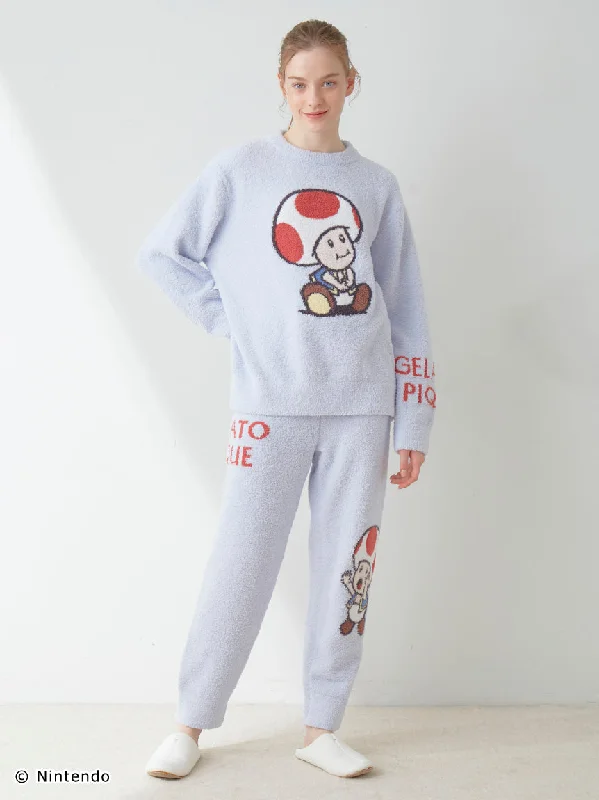 SUPER MARIO™️ WOMEN'S Baby Moco Jacquard Pullover & Pants SET