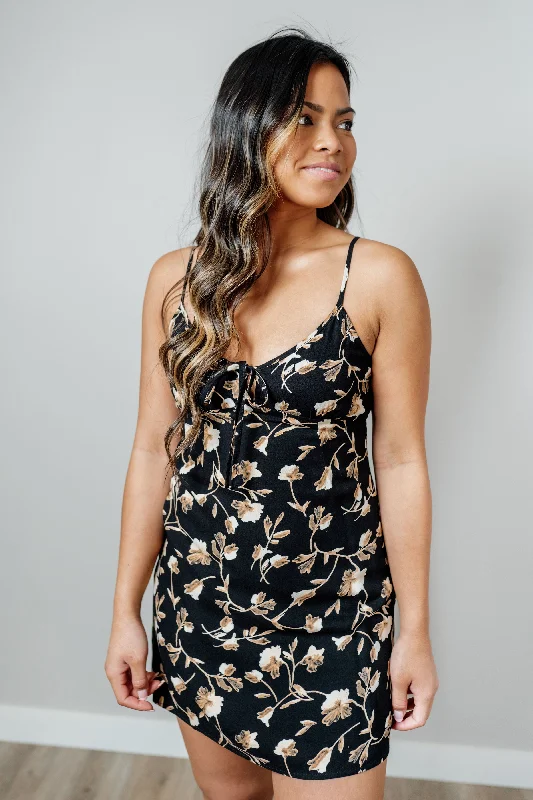 Petals in the Wind Mini Dress