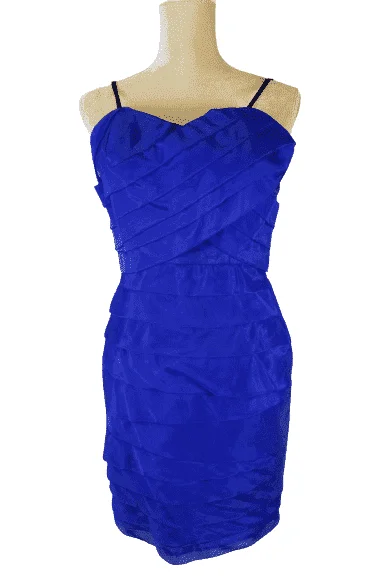 Unbranded women's cobalt blue dress size L