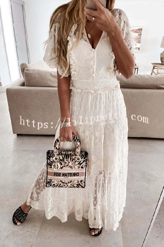 Lilipretty Everlasting Love Lace Maxi Dress