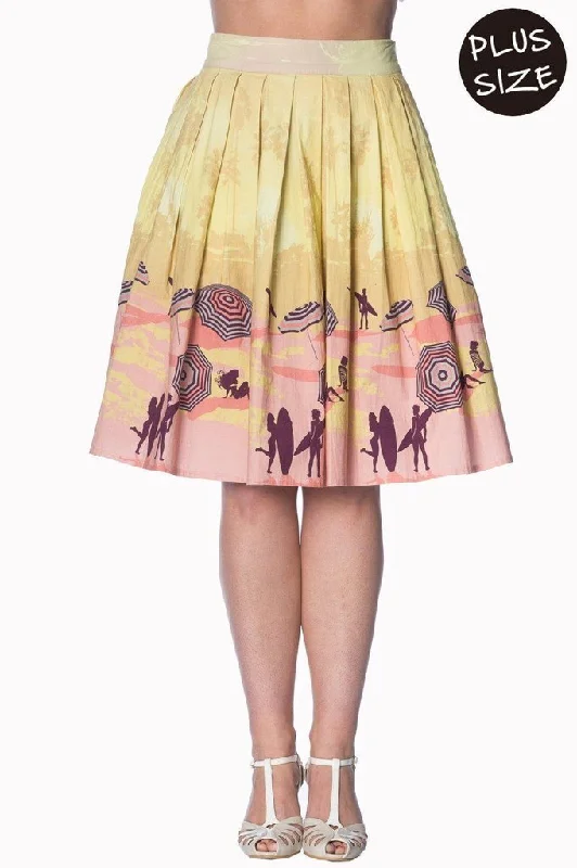 Parasol 50s Plus Size Skirt