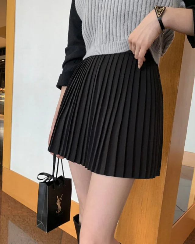 Mini Pleats Skirt