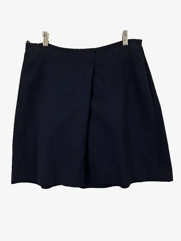 Saba Tailored Navy Mini Skirt Size 12