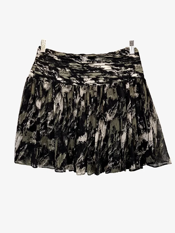 Witchery Classic Pleated Swing Mini Skirt Size 8