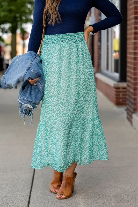 Dainty Daisies Maxi Skirt