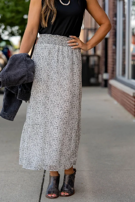 Vintage Vines Maxi Skirt