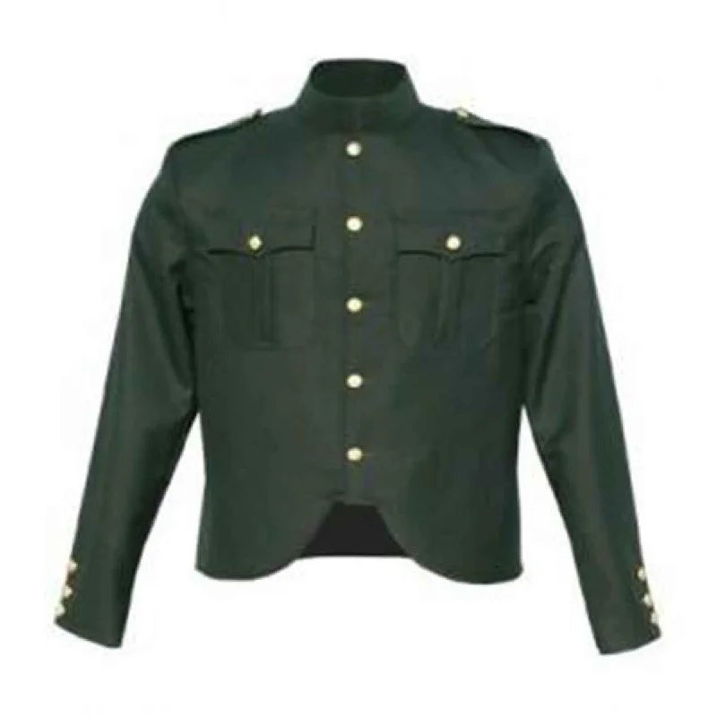 Gabardine Police Jacket Rifle Green