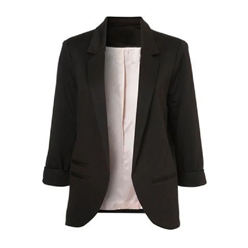 2022 Autumn Blazer Female Plus Size Casual Women Blazers and Jackets Office Lady Slim Work Suit Elegant Work Wear Jacket