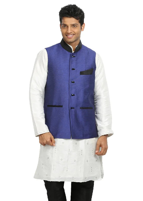 Blueviolet Nehru Jacket for Men