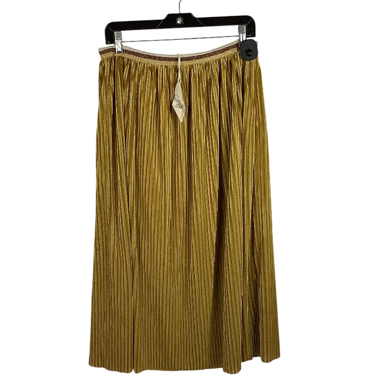 Skirt Midi By Mystree In Yellow, Size: L