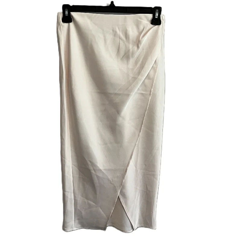 Skirt Midi By Rachel Zoe In Cream, Size: S