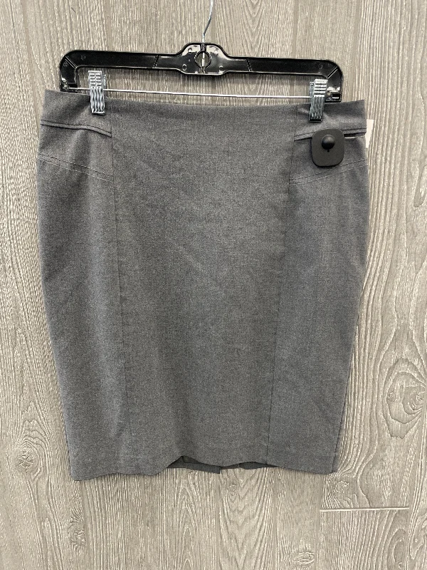 Skirt Midi By Worthington In Grey, Size: 8